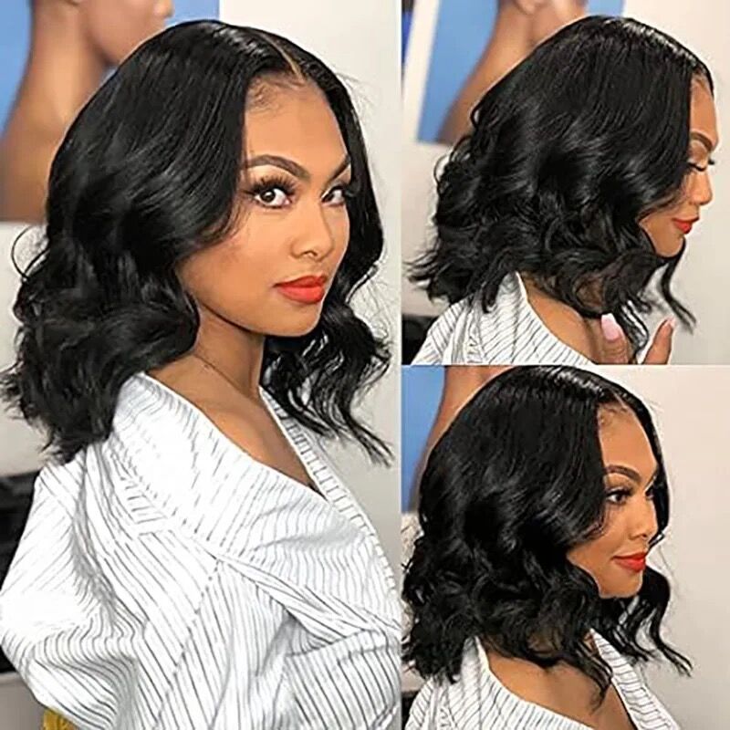 Glueless Wear And Go Human Hair Wig - Body Wave Lace Front Wig Pre