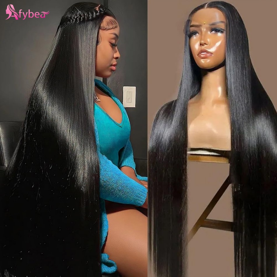 Human Hair Wigs - 40 Inch Straight Human Hair Wigs