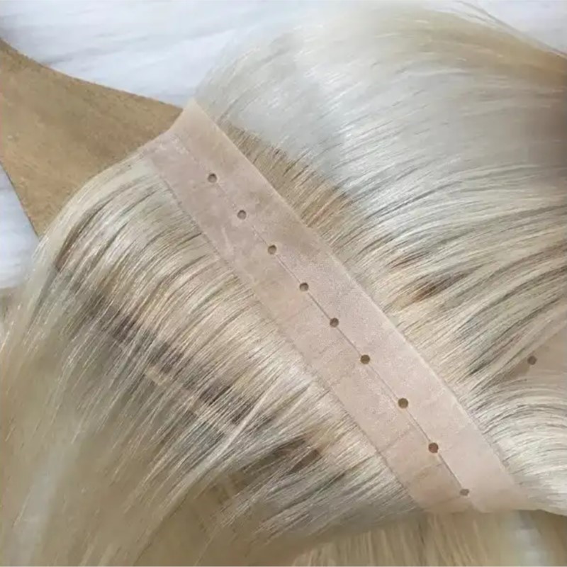 Invisible PU Weft Hair with Ho - đánh giá và giá Invisible Tape In Extensions Real Hair