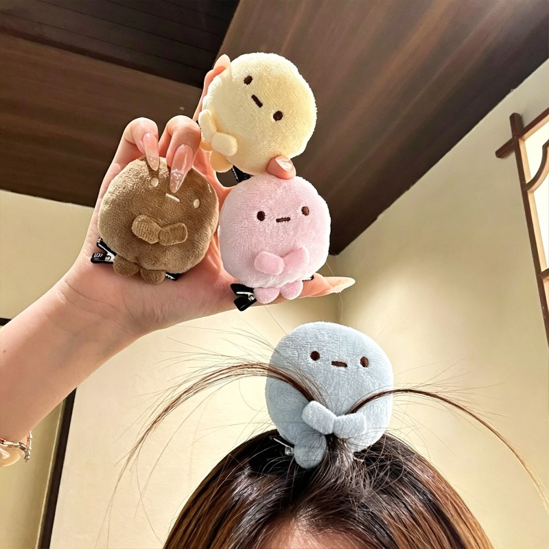 4pcs Cute Sumikko Gurashi Plus - đánh giá và giá Hair Clips