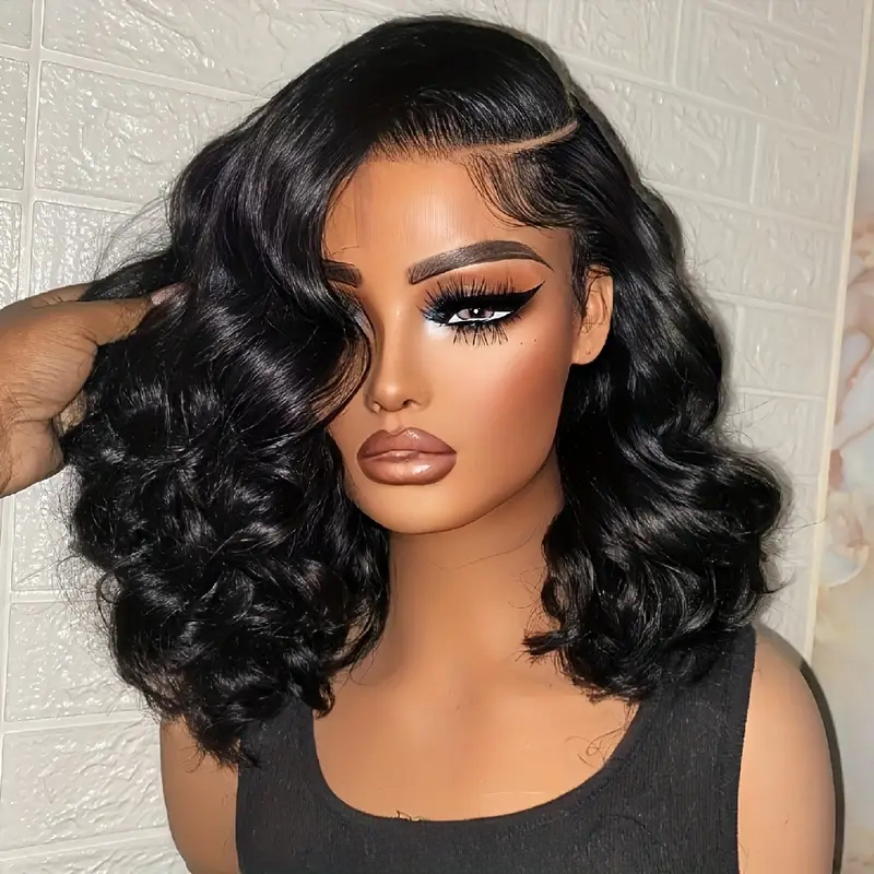 250% Density Human Hair Body W - đánh giá và giá Glueless Wear And Go Human Hair Wig