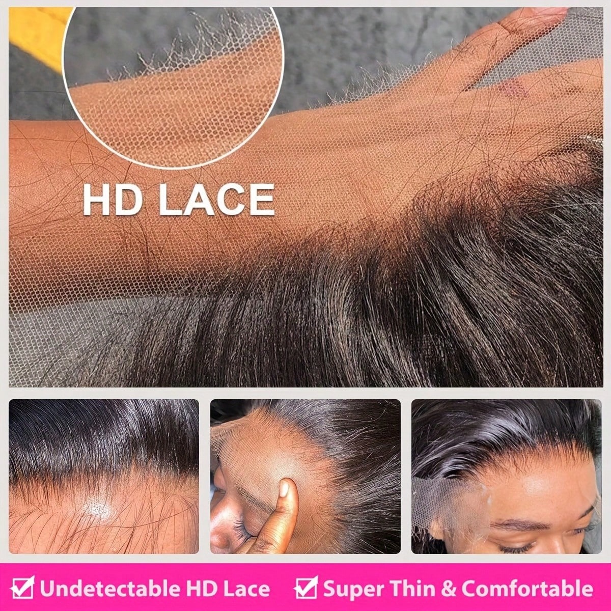 16-34 Inch 1B/30# Ombre Brown  - đánh giá và giá Hd Lace Frontal Wig Human Hair Pre Plucked