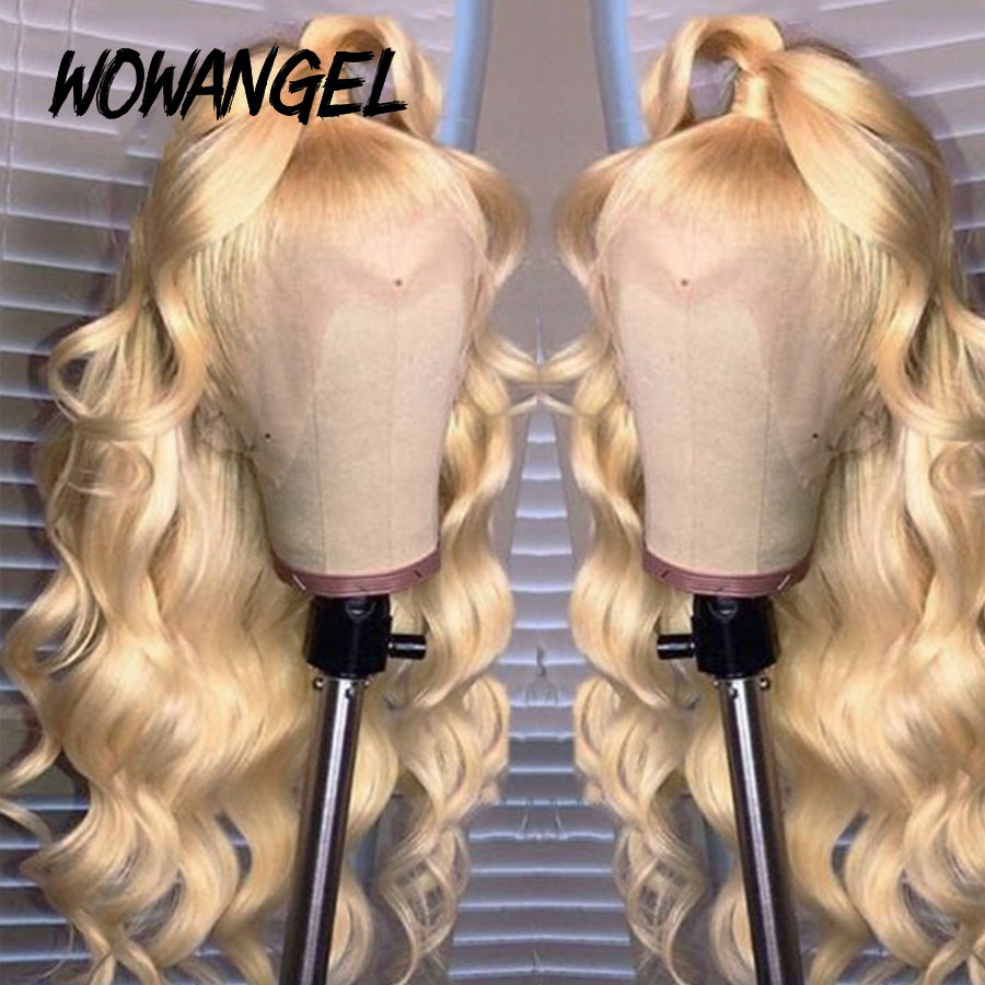 Wow Thiên Thần Real HD Ren Phí - đánh giá và giá 613 Blonde Body Wave Lace Front Wig