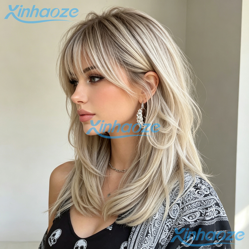Fringe Human Hair Platinum Blo - đánh giá và giá 613 Blonde Body Wave Lace Front Wig