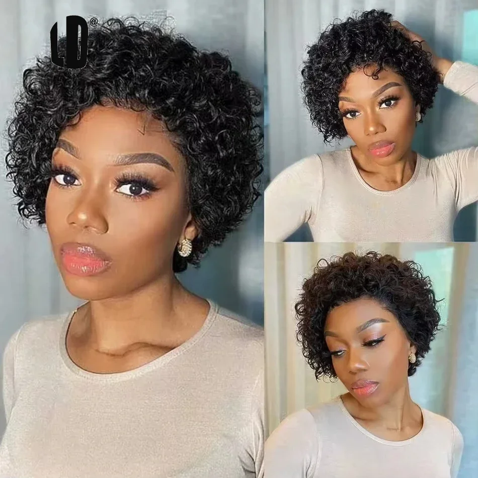 Pixie Cut Wig 99J Color Lace W - đánh giá và giá Short Pixie Cut Wig Human Hair Cheap