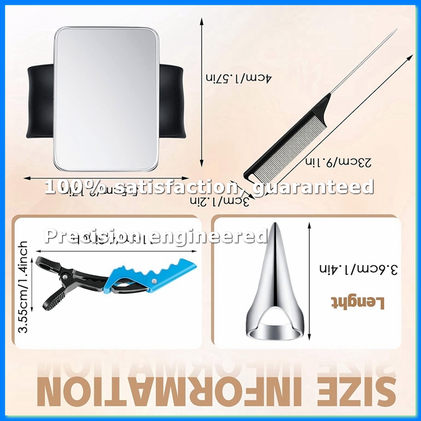 8 PCS Parting Ring Hair Select - đánh giá và giá Hair Clips