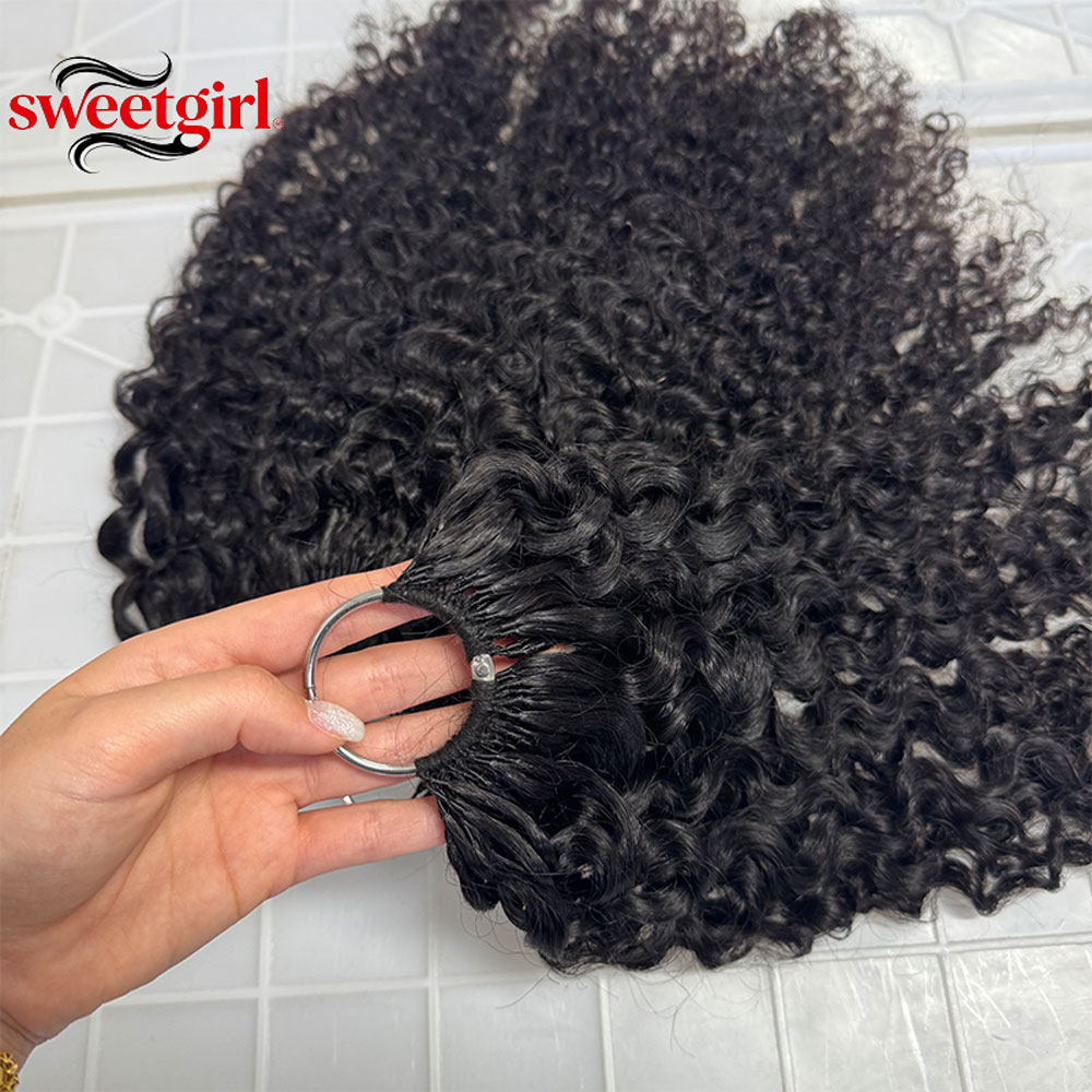 Pixie Curly Natural Black 100% - đánh giá và giá Water Wave Bulk Human Hair For Braiding