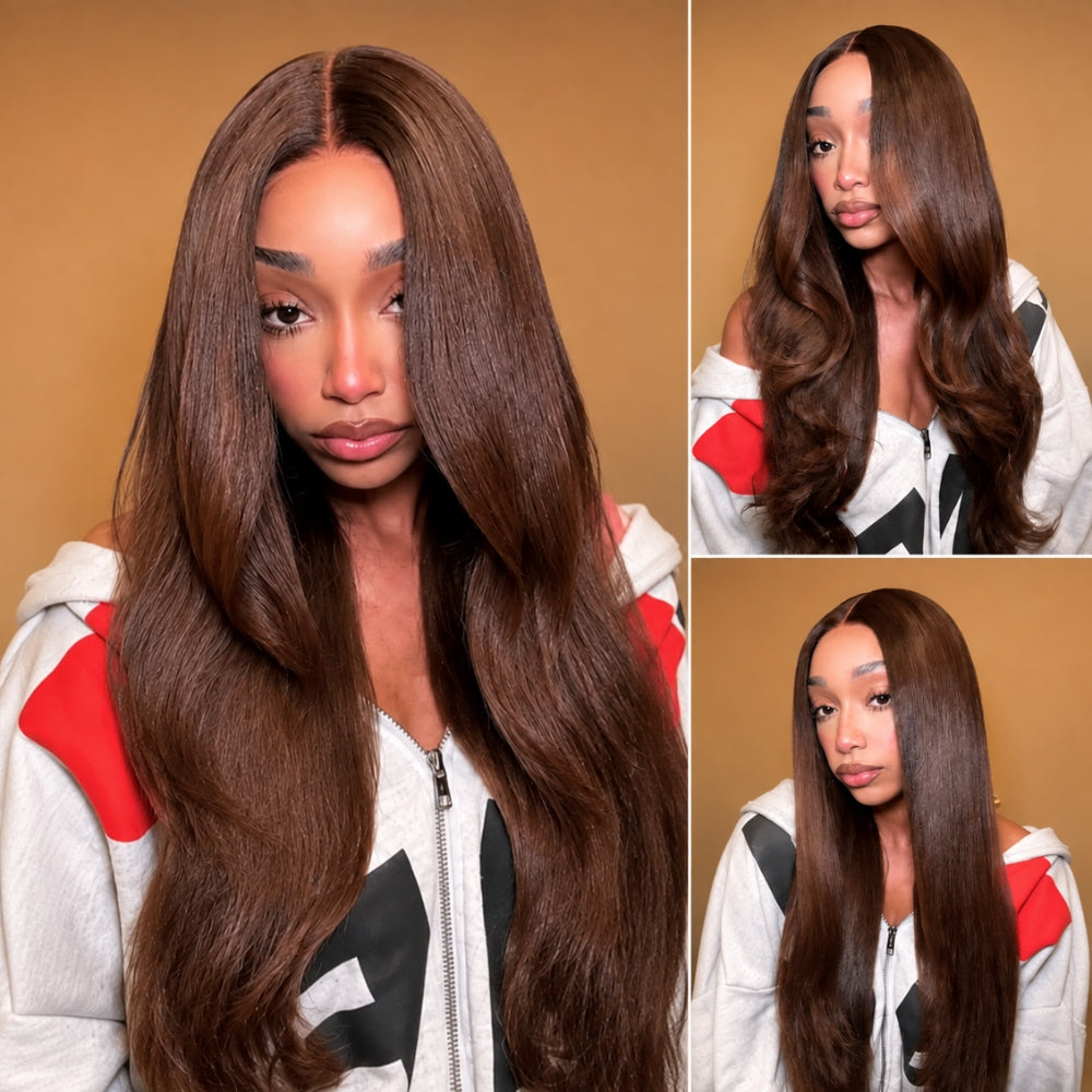 30 40 46 Inch Bone Straight Ch - đánh giá và giá Hd Lace Frontal Wig Human Hair Pre Plucked