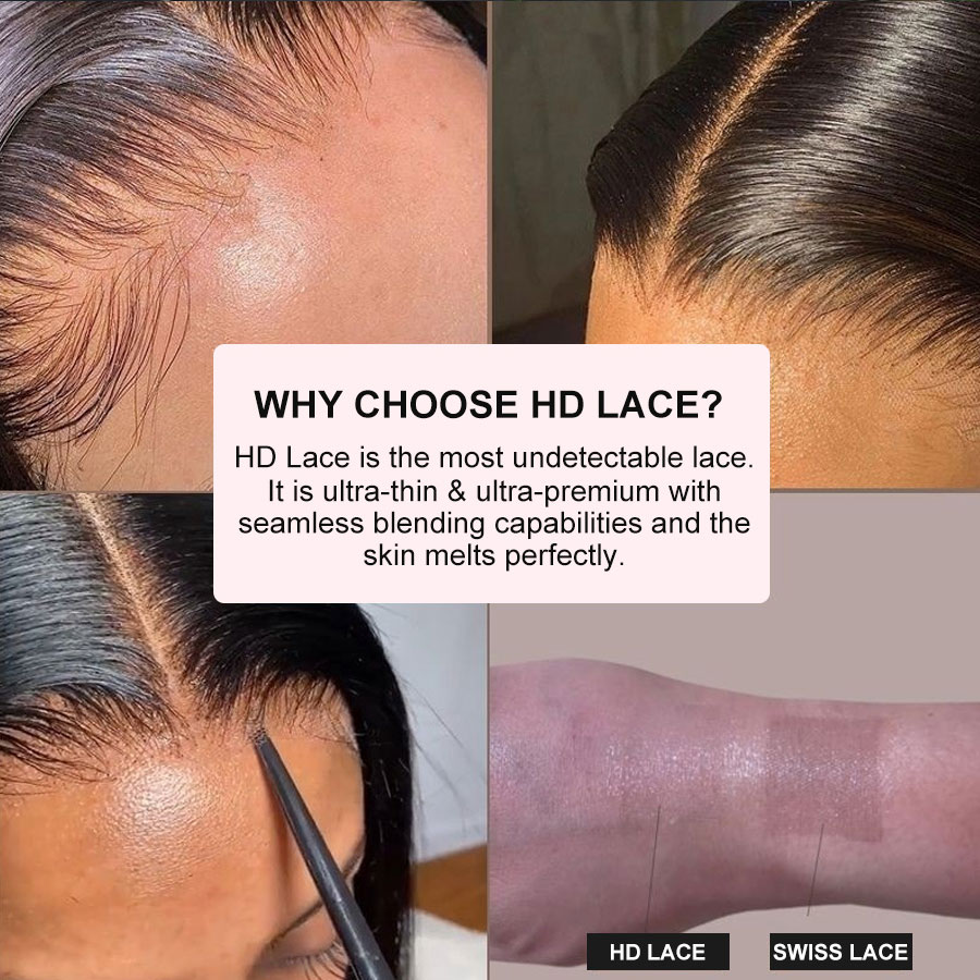 Eva Hair Deep Part HD Lace Fro - đánh giá và giá Hd Lace Frontal Wig Human Hair Pre Plucked