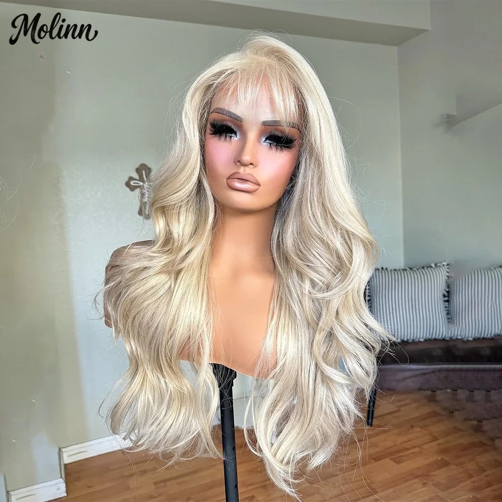 Bangs 613 Blonde Body Wave Lac - đánh giá và giá 613 Blonde Body Wave Lace Front Wig