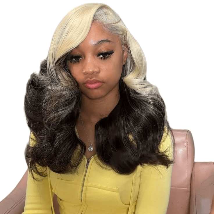 HD 13*6 Blonde Ombre Black Lac - đánh giá và giá 613 Blonde Body Wave Lace Front Wig