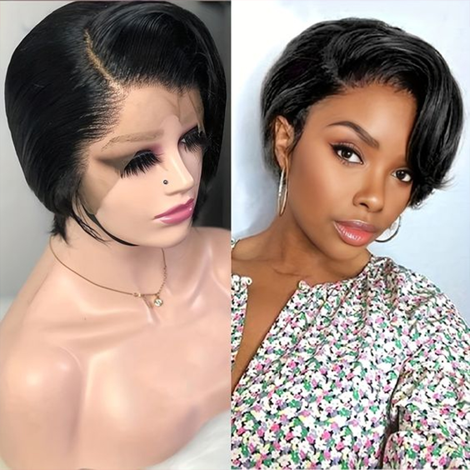 Pixie Cut Wigs Human Hair 100% - đánh giá và giá Short Pixie Cut Wig Human Hair Cheap